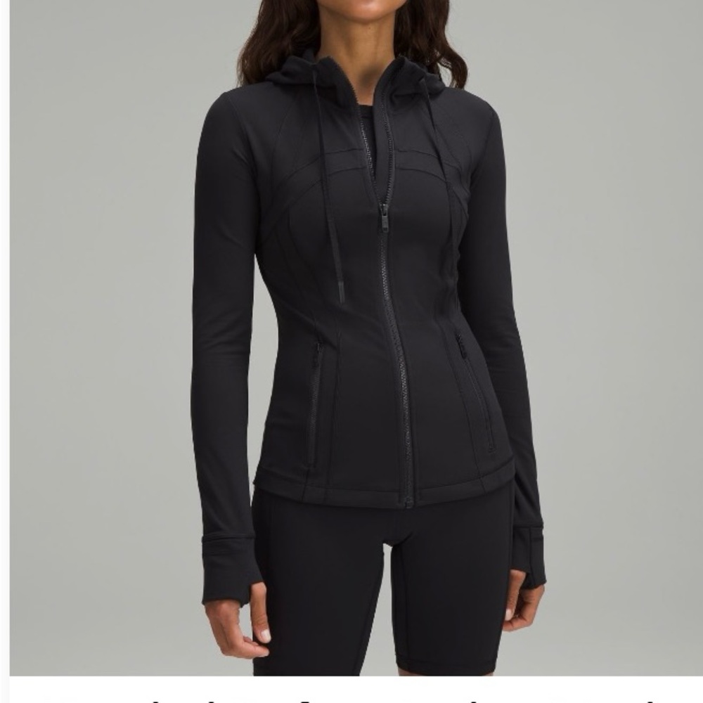 Lululemon Define Jacket Nulu fabric with hood